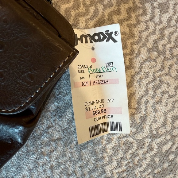 NWT Vintage Anne Klein clutch w/strap - Picture 3 of 8